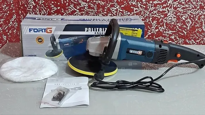 Politriz profissional 7" 1400W nova a pronta entrega