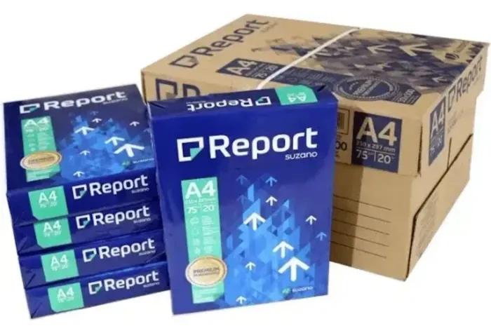 Caixa 10 Resma Papel Report 75gm 500 folhas 