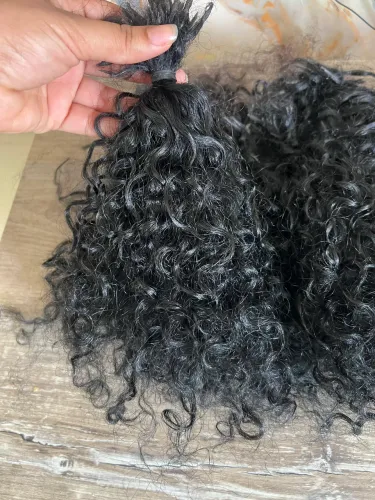 Cabelo brasileiro cacheado 
