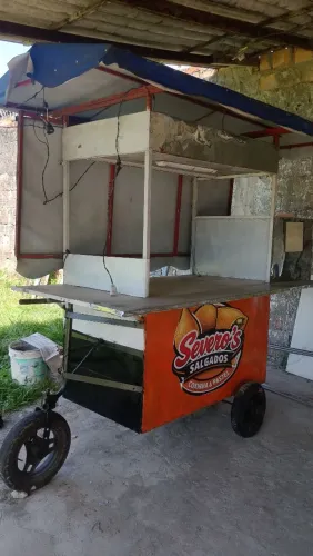 Carro de lanche/salgados