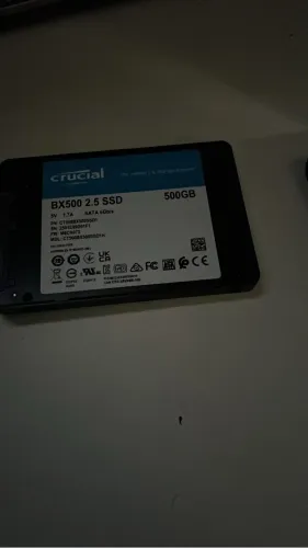 Ssd crucial 500 GB 