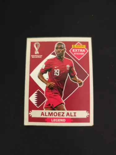 Figurinha legend Extra ALMOEZ ALI COPA 2022