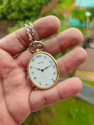 Relógio de bolso Vintage Francês Herma