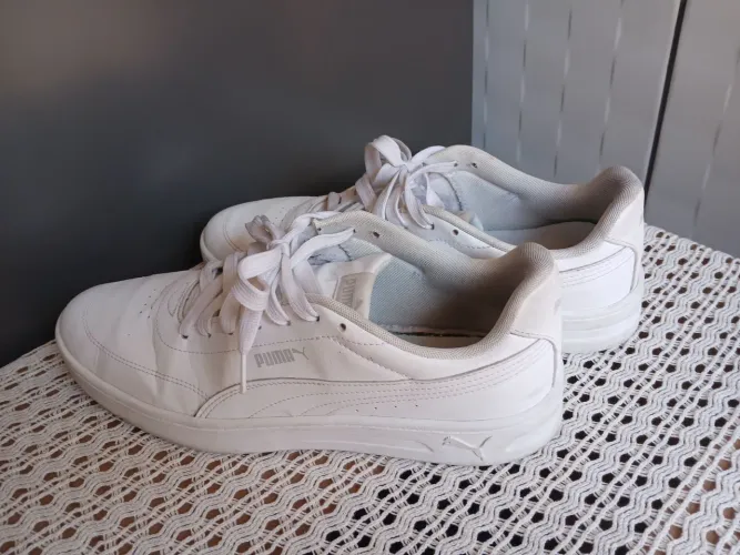 Tênis PUMA Masculino Branco! N° 43