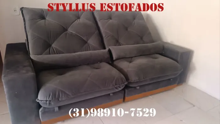 Sofá retrátil novo