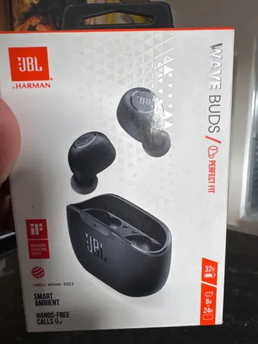Fone de Ouvido Bluetooth JBL Wave Buds Original