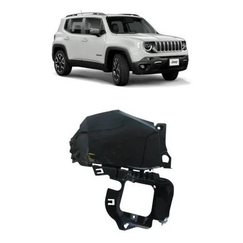 polaina para-choque c/detalhe tras esq jeep Renegade 15/21