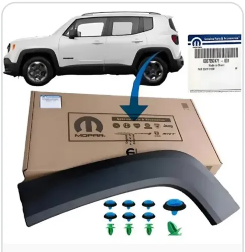 Molduras do Jeep Renegade