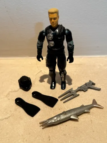 Gi Joe Street Fighter II Movie Edition Guile Navy Seal - 1994 - comandos em ação