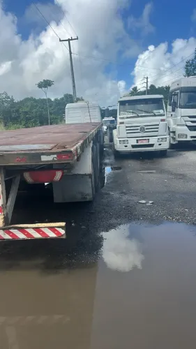 Carreta Por Container - Prancha - KRONE 90 - Chassi Fechado | Pega Container 20 e 40 pés
