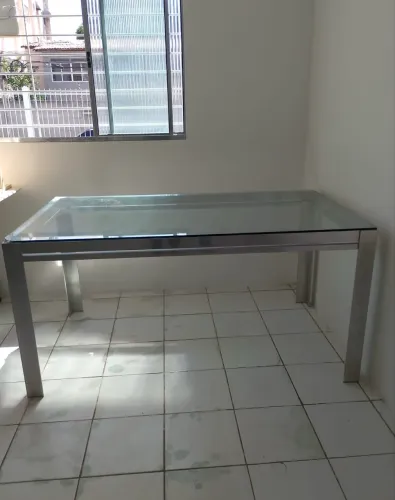 mesa cromada 