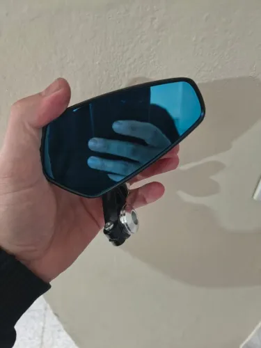 Retrovisor custom ponta de guidão