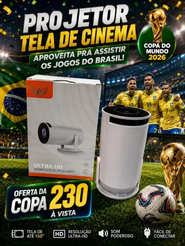 Projetor branco cinema