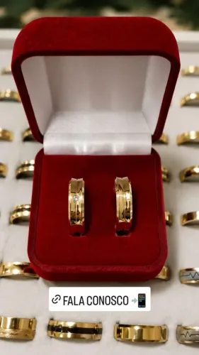 Alianças de casamento e namoro