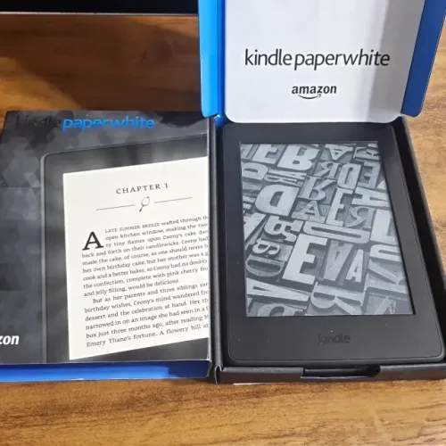 (Estado de Novo) Kindle PaperWhite 7a Geração, Amazon, leitor de e-books.
