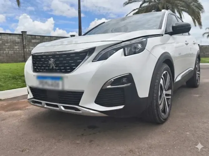 Peugeot 3008 Griffe 1.6 Turbo 2019 Branco - Carro Impecável