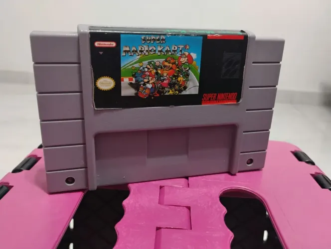 Super Mario Kart Original SNES 