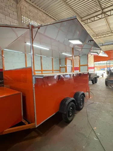 Trailer food truck