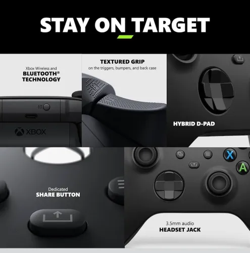 VENDO CONTROLE X-BOX CARBON BLACK