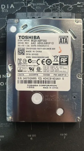 HD 500Gb Toshiba para notebook novissimo!