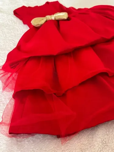 Vestido de natal criança