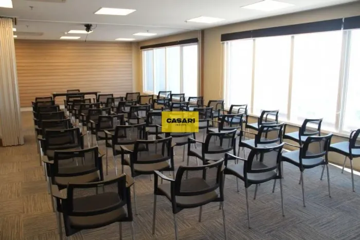 Sala comercial dupla 78 m² com sacada e 2 vagas - São Bernardo do Campo