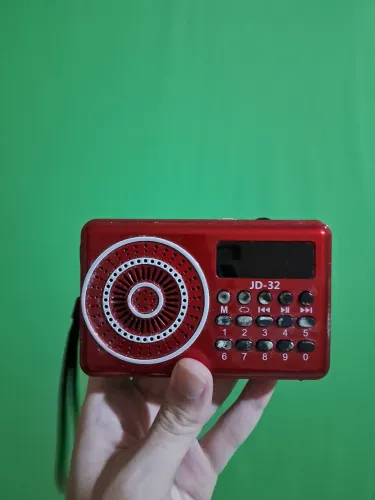 Caixinha de Rádio com pilha