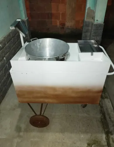 Carrinho de batata frita
