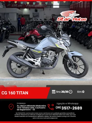 CG Titan 160 2026 0KM - Zero Quilômetro