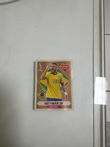 Figurinha Neymar bronze copa do mundo 2022