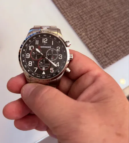 Relógio Masculino Suíço Wenger Attitude Chrono Azul