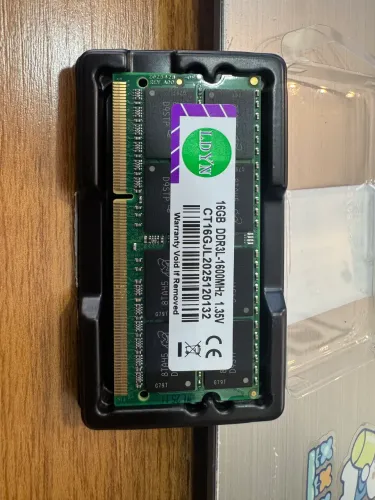Memória DDR3l - 1600MHz - 16GB