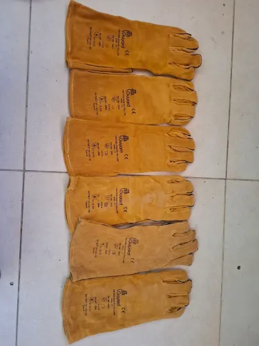 Luvas Guyard amarelo com preto