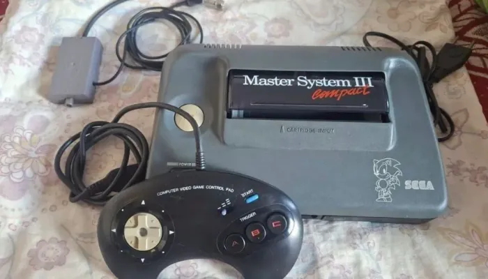 Master System 3 Compact + Controle Turbo