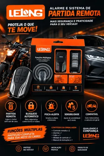 ALARME COM PARTIDA REMOTA