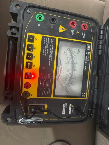 megôhmetro megabras MI 1000e (1kV)- Funcionando