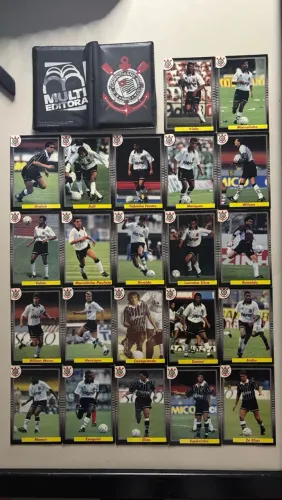 Cards Corinthians 1994 Multi Editora - Coleção Antiga | Rara - 22/34 cards