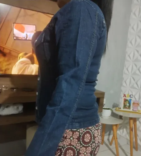 Jaquetas jeans feminina