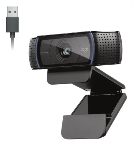 Webcam Full HD com microfone embutido Logitech