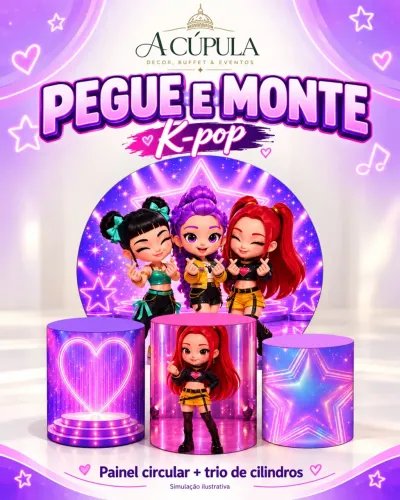 Decoração Pegue e Monte