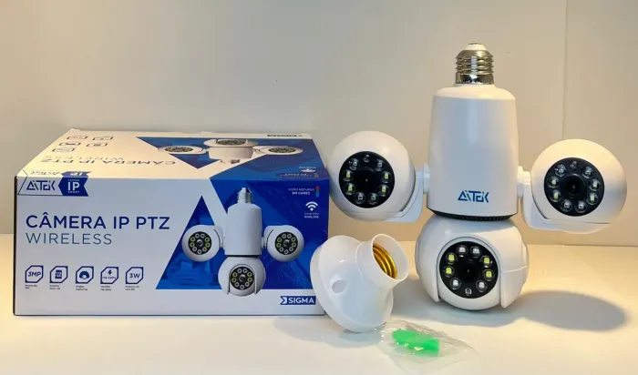 Câmera wi-fi lente tripa Yoosee 