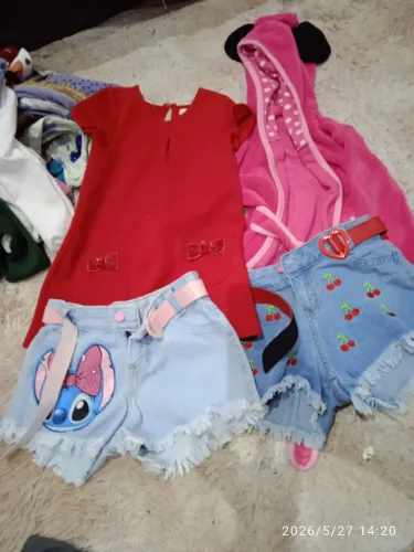 Lote menina 2 anos até 12 anos 20 peças maravilhosas