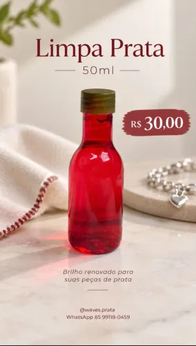Limpa Prata 50ml