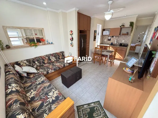 LOCAÇÃO | Apartamento de 1 dormitório - Ponta da Praia, Santos - SP