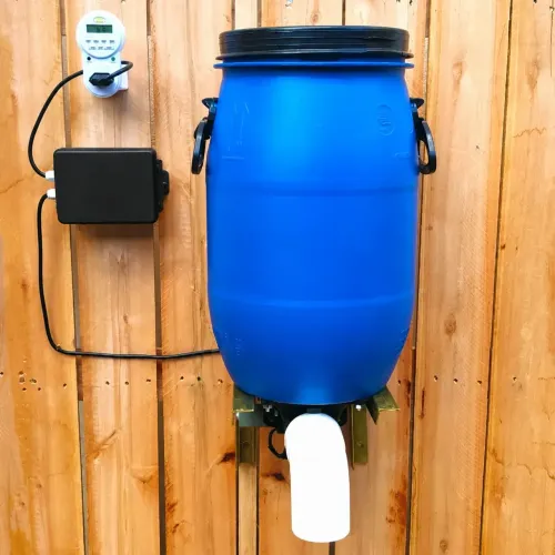 Alimentador automático grande para animais