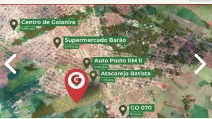 Agio 4 Lotes Juntos Residencial Nova Goianira Fase II ( Goianira Goiás)