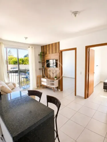 Apartamento Térreo à venda na Vargem do Bom Jesus | 2 dormitórios | Residencial Ilha do So