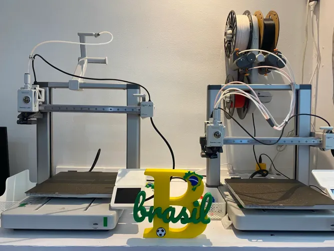 Trabalhamos com impressora 3D