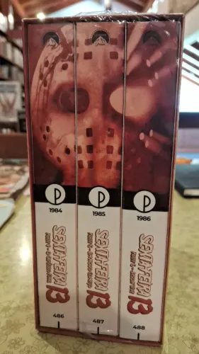 Box Sexta Feira 13 Parte 4-5-6 Blu ray lacrado