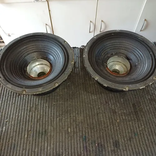 Par de Subwoofer Hardpower 12" 1500W RMS - Só a Carcaça- tem que trocar as bobinas